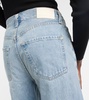 Ayla mid-rise cropped wide-leg jeans