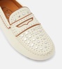 Gommino studded leather moccasins