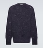 Needle Drop Raglan wool-blend sweater