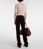 Gaby cotton velvet straight pants