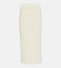 Leisure Carnia pleated jersey midi skirt