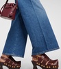 High-rise wide-leg jeans