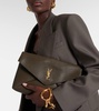 Cassandre Large leather clutch