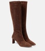 Zenn suede knee-high boots