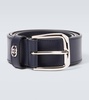 Interlocking G leather belt