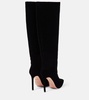 So Matignon 105 velvet knee-high boots