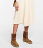 Yari shearling-lined suede ankle boots