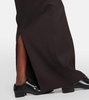 Bartelle wool twill maxi skirt