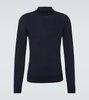 Wool turtleneck sweater