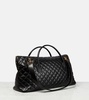 Es Giant quilted leather travel bag