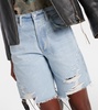 Ayla distressed denim shorts