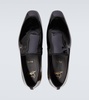 Patent leather loafers