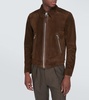 Suede blouson