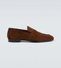 Suede loafers