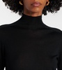 Wool turtleneck sweater