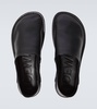 Folio leather loafers