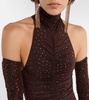 Arlie embellished halterneck bodysuit