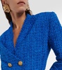 Cropped tweed blazer 