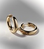 Cosmo 18kt gold hoop earrings