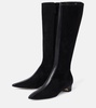 Gandulapla suede knee-high boots