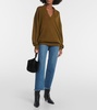 Elsia oversized cashmere polo sweater