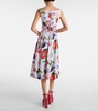 Sunday floral cotton corset dress