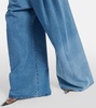 High-rise wide-leg jeans