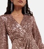 Sequined minidress