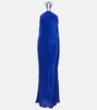 Asher halterneck maxi dress