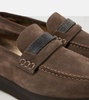 Suede loafers