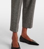 Emmett wool tweed tapered pants