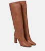 Manzoni leather knee-high boots