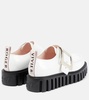 Viv' Go-Thick patent leather platform loafers