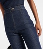 High-rise skinny jeans