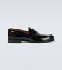 Penny leather loafers