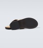 Brighton leather slides