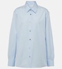 Cotton poplin shirt