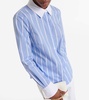 Marisol striped cotton poplin shirt