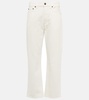 Lesley mid-rise straight jeans