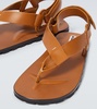 Leather sandals