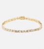 18kt gold bracelet with diamonds