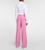 Striking Essence wide-leg wool pants