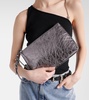 Voyou metallic leather pouch