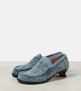 Campo suede loafer pumps