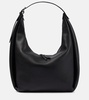 Leather tote bag