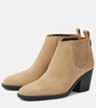 Suede ankle boots