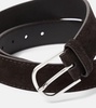 Leather belt