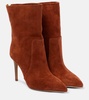 85 suede ankle boots