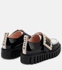 Viv' Go-Thick leather platform loafers