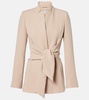 Seggio belted cady blazer